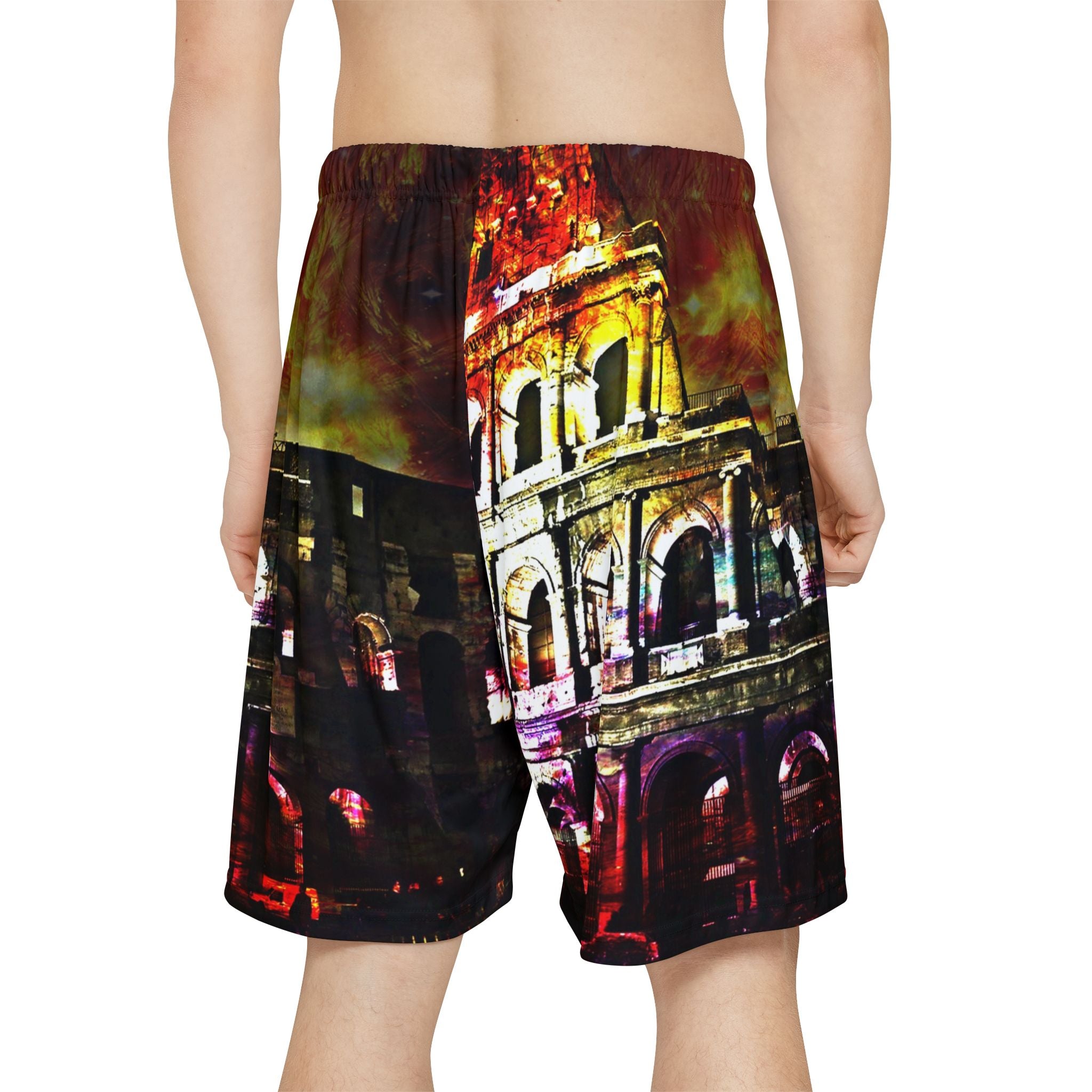 Rise Again Dreams of Roman Patterns Past Men’s Sports Shorts