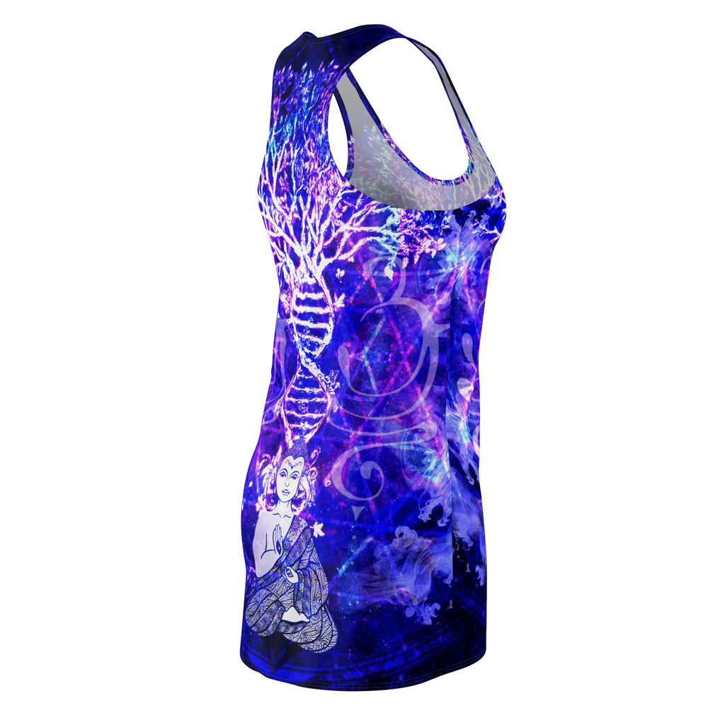 Katerina's Dragon's Eye Buddha Meditations Women's Racerback Dress