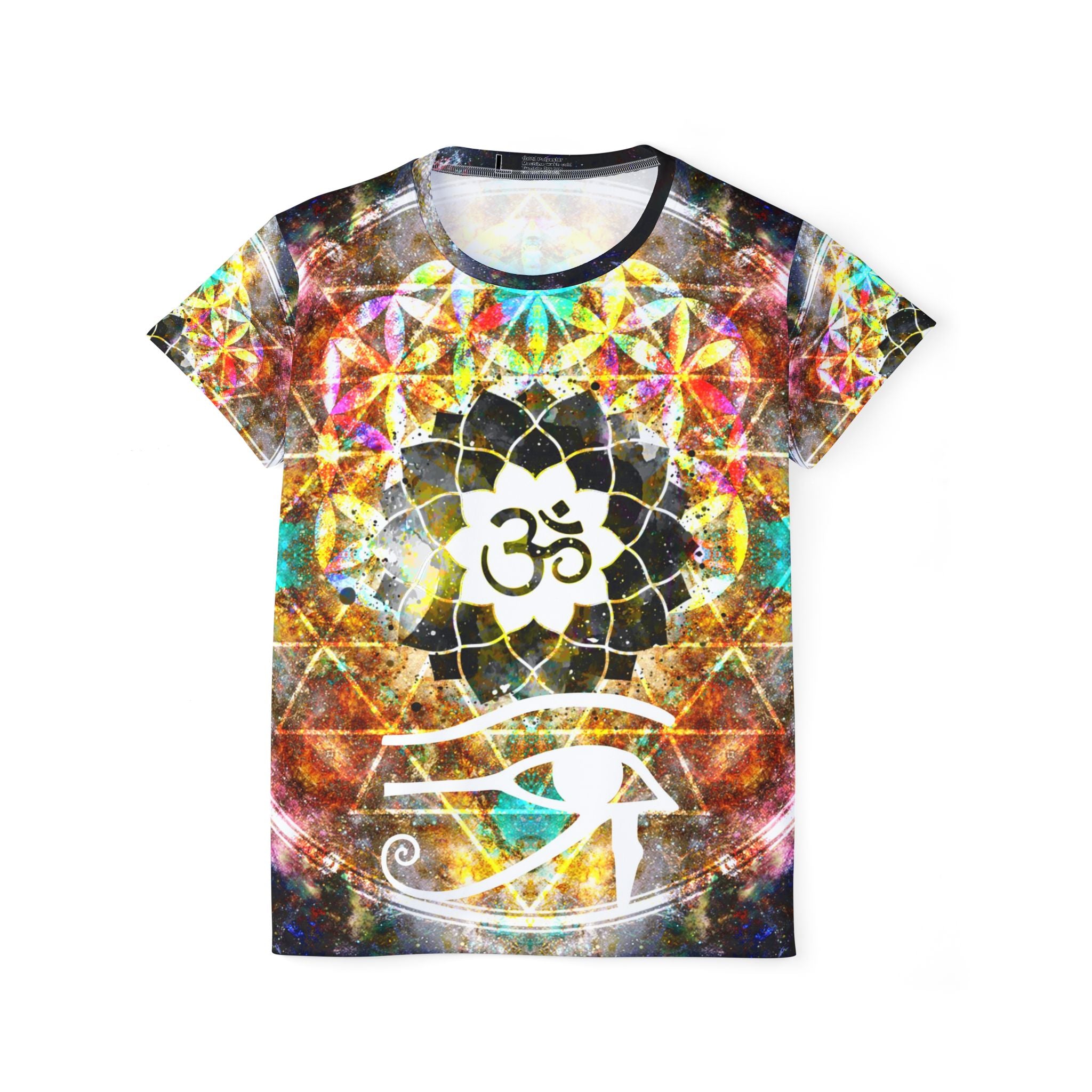 Amen Jin's Desire to Breathe Again Fairy Om Meditations Women's Sports Jersey
