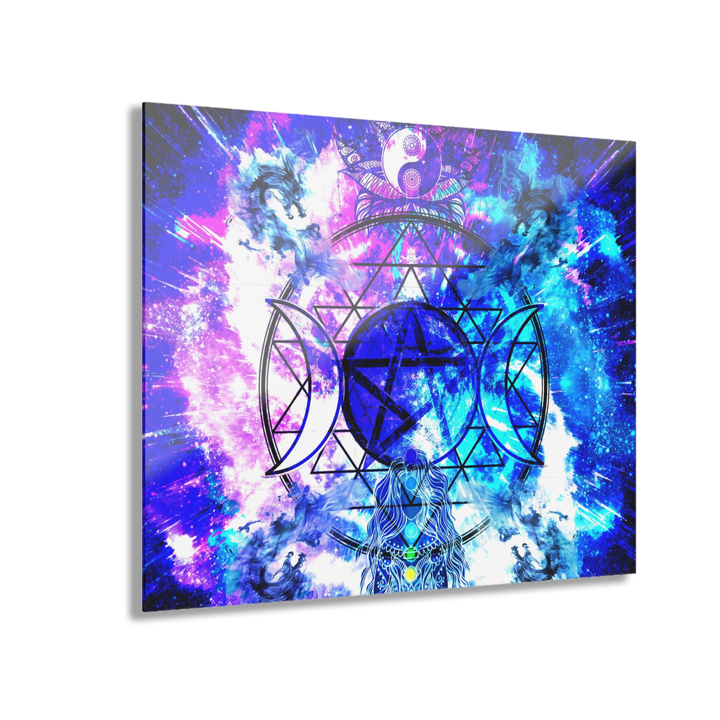 Creation's Desires Magickal Awakening Meditations (French Cleat Hanging)