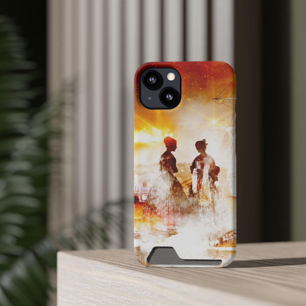 Samhain Eve Salem Harbor Dreams Phone Case With Card Holder