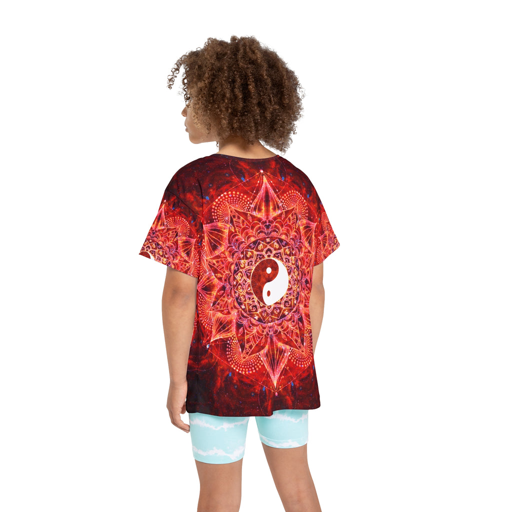 Muladhara Yin Yang Meditations Kids Sports Jersey