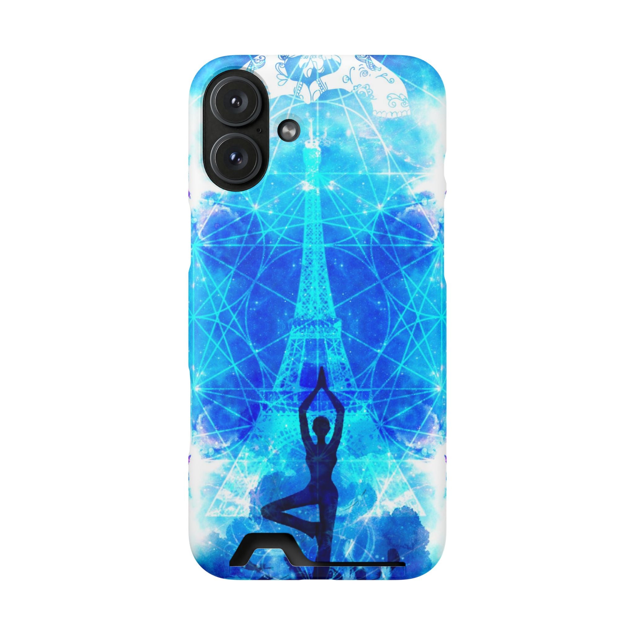 Amen Jin's Mandala of Dragon Fire Parisian Meditations Phone Case W Card Holder