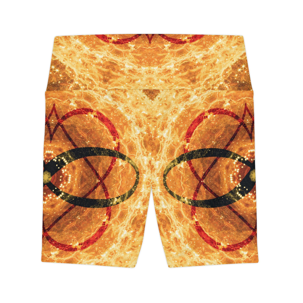 Katerina's Golden Moment Infinity Desires 2023 Women's Workout Shorts