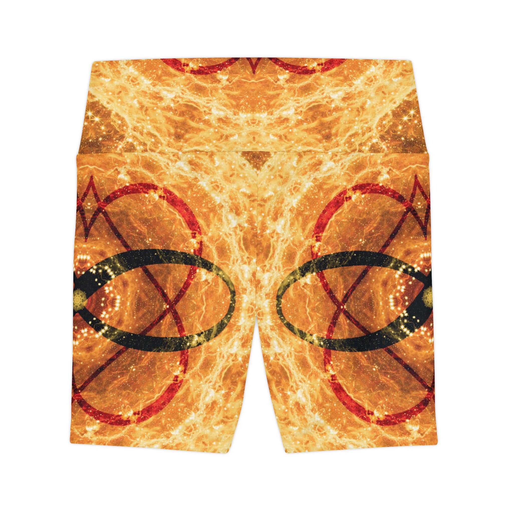 Katerina's Golden Moment Infinity Desires 2023 Women's Workout Shorts