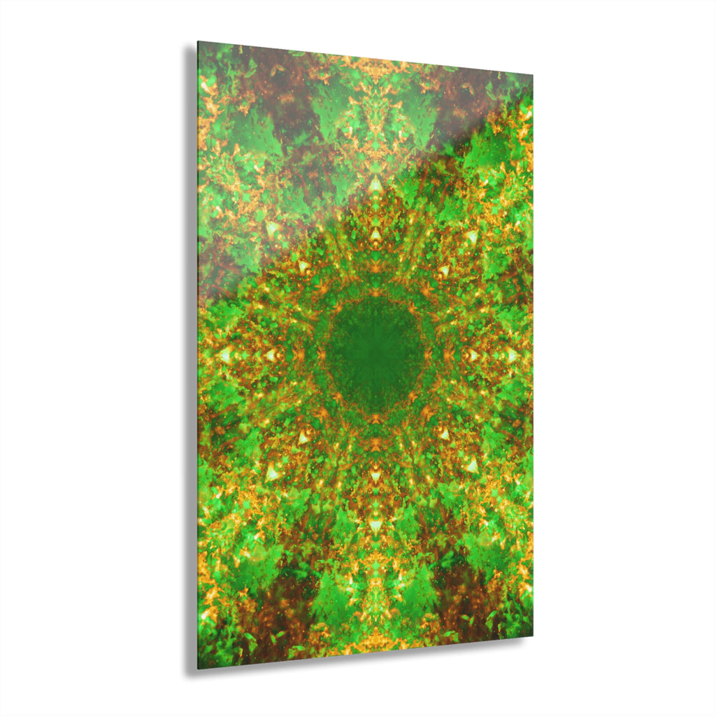 Katerina's Yule Lighted String Desires Acrylic Prints (French Cleat Hanging)