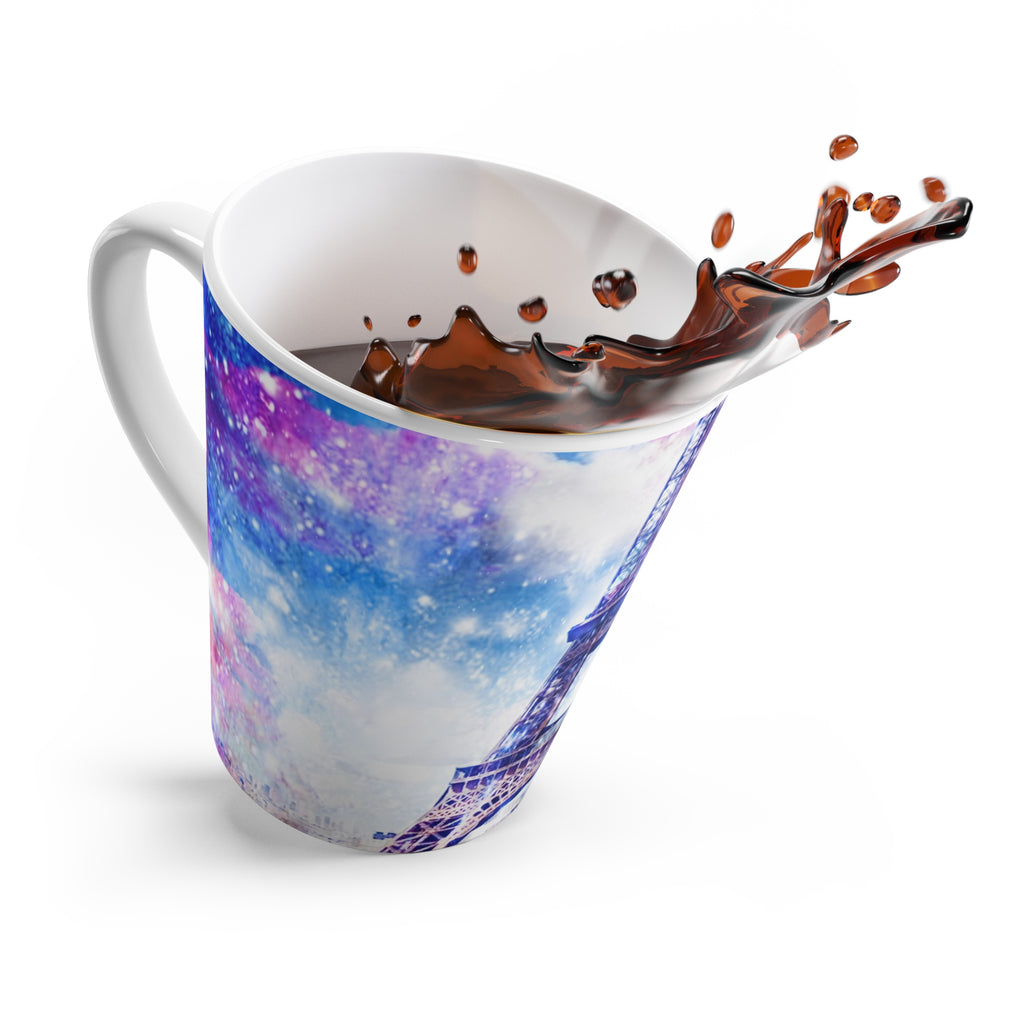 Rainbow Universe Parisian Dreams Latte Mug
