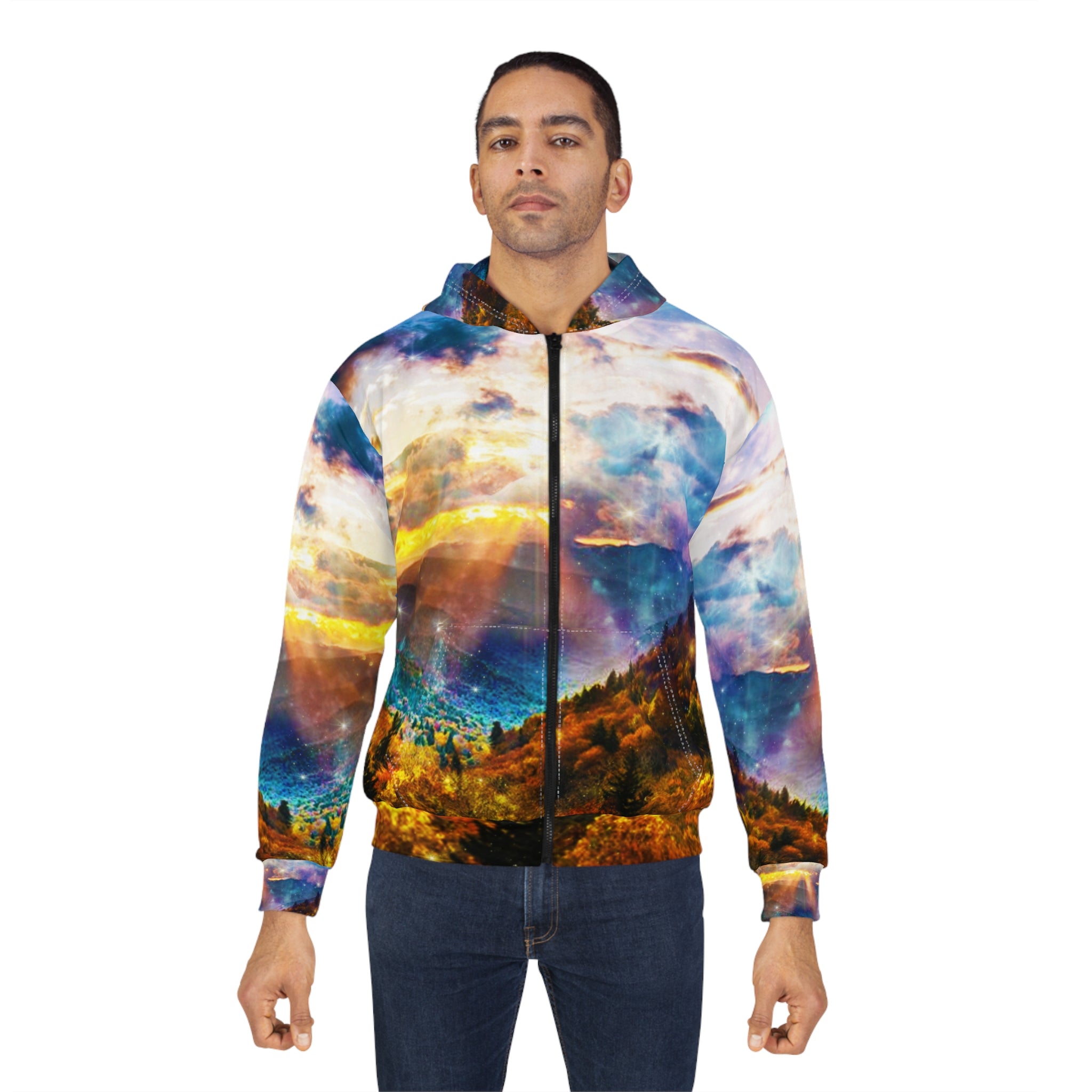 Katerina's Smoky Mountain Memories Dreams Unisex Zip Hoodie