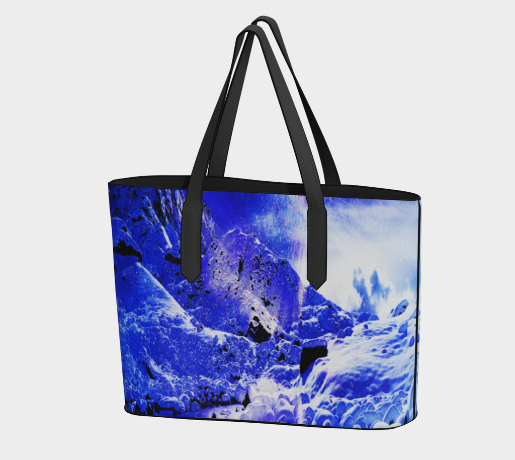 Yule Night Dreams Vegan Leather Tote