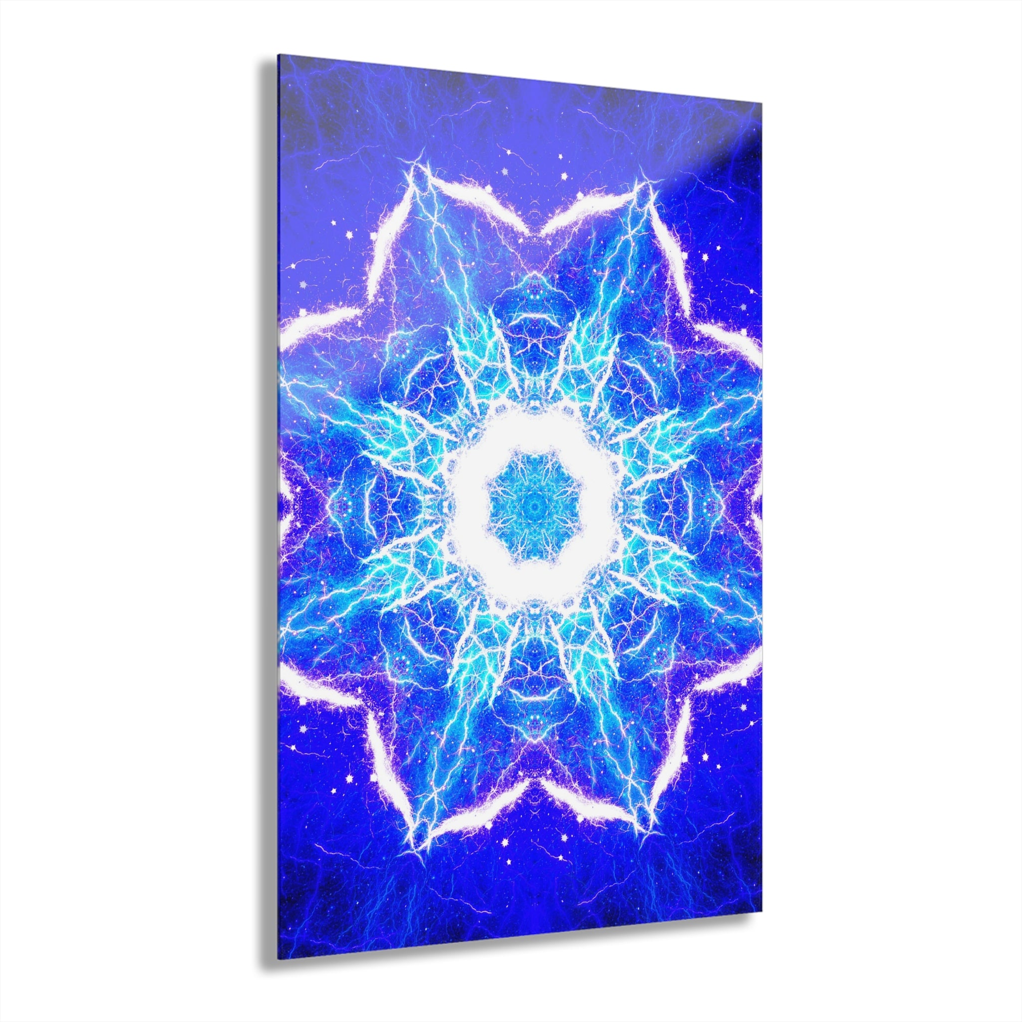 Katerina's Mandala of Dragon Fire Desires (French Cleat Hanging)