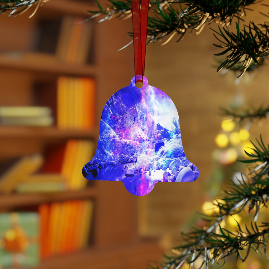Amethyst Yule Night Dreams Metal Ornaments