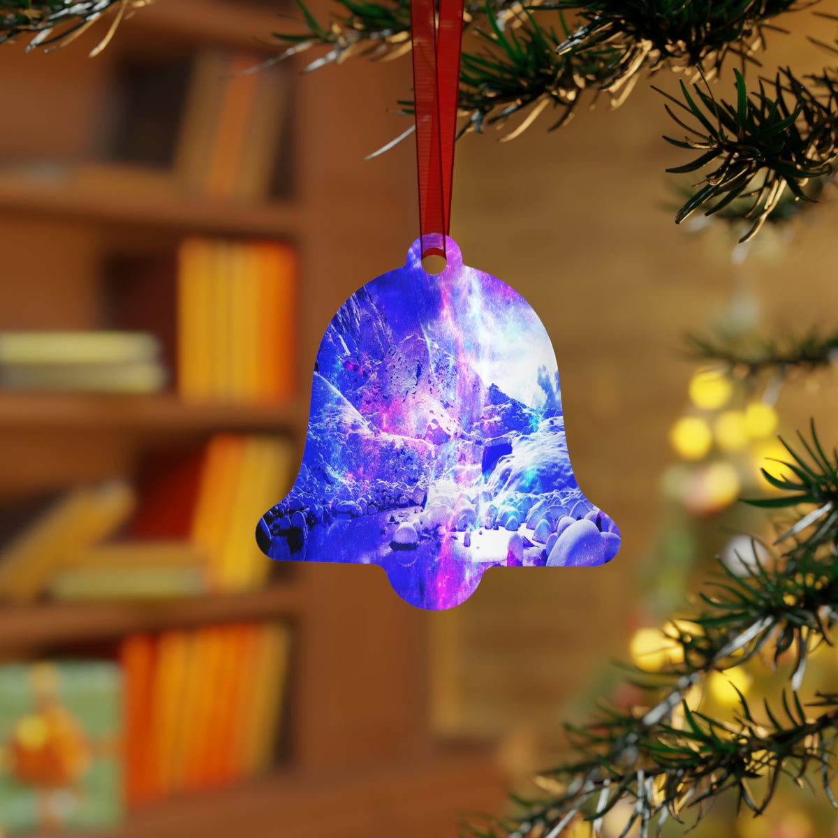 Amethyst Yule Night Dreams Metal Ornaments