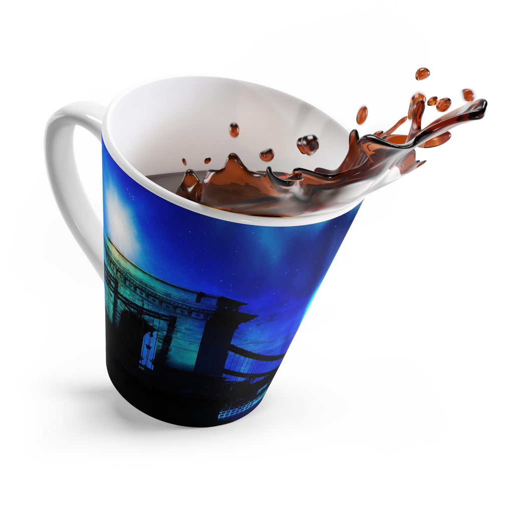 Cosmic Night in Budapest Dreams Latte Mug