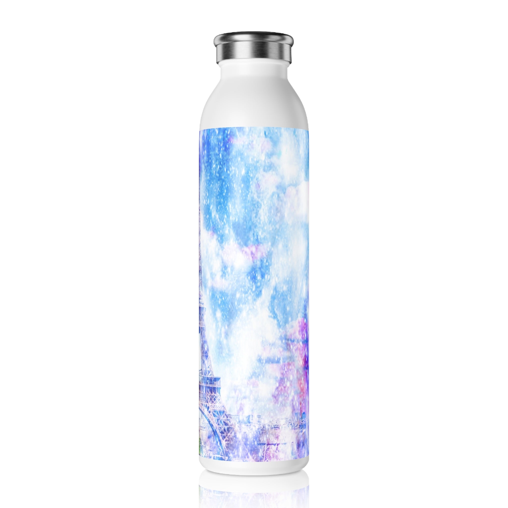 Rainbow Universe Parisian Dreams Slim Water Bottle