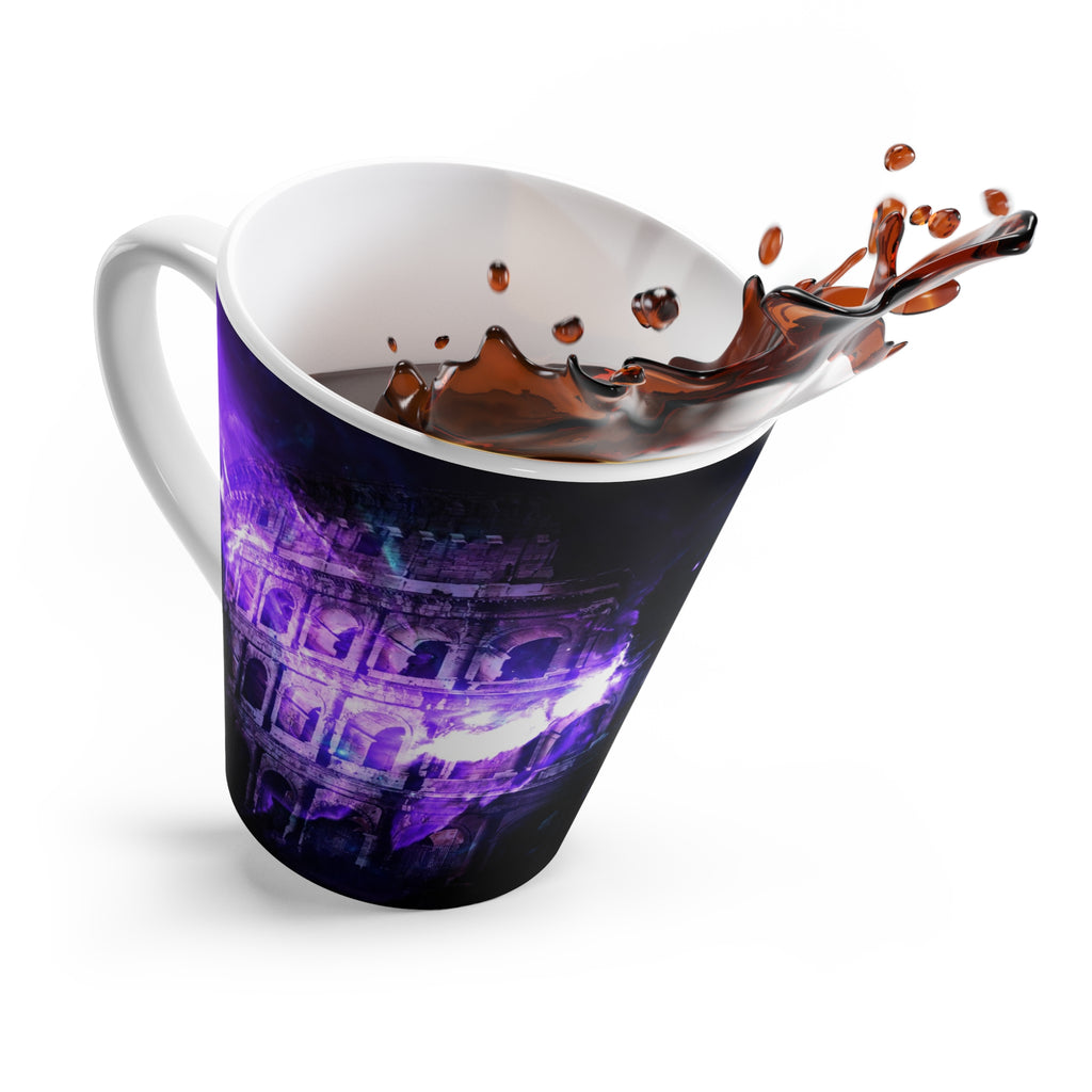 Ad Amorem Amisi Dreams of Roman Patterns Past Latte Mug