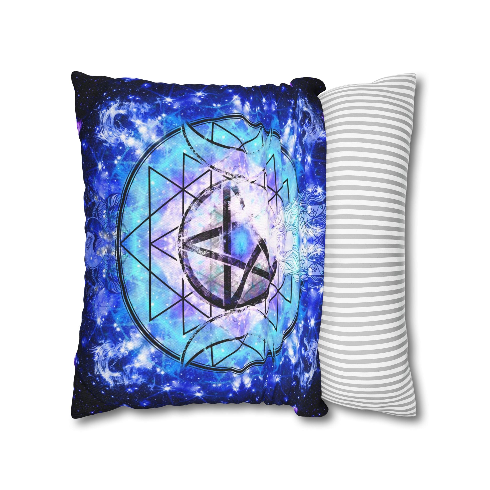 Amen Jin's Katerina's Eros and Psyche Magical Meditations Square Pillow Case
