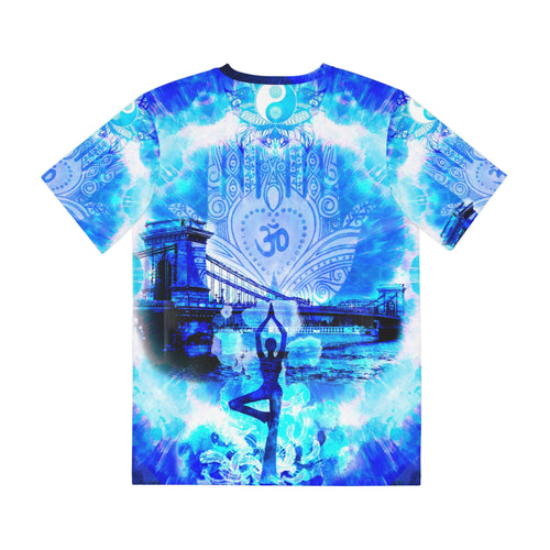 Amen Jin's Blue Sun Budapest Meditations Men's Polyester Tee