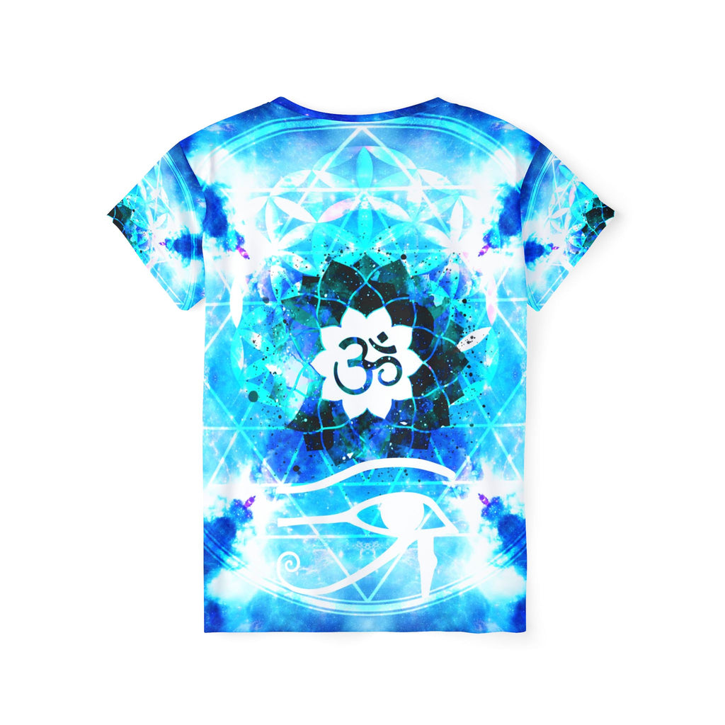 Amen Jin's Mandala of Dragon Fire Fairy Om Meditations Women's Sports Jersey
