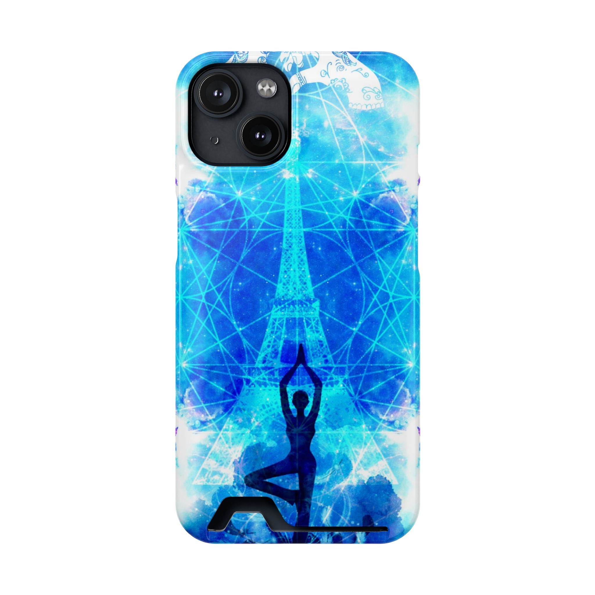 Amen Jin's Mandala of Dragon Fire Parisian Meditations Phone Case W Card Holder