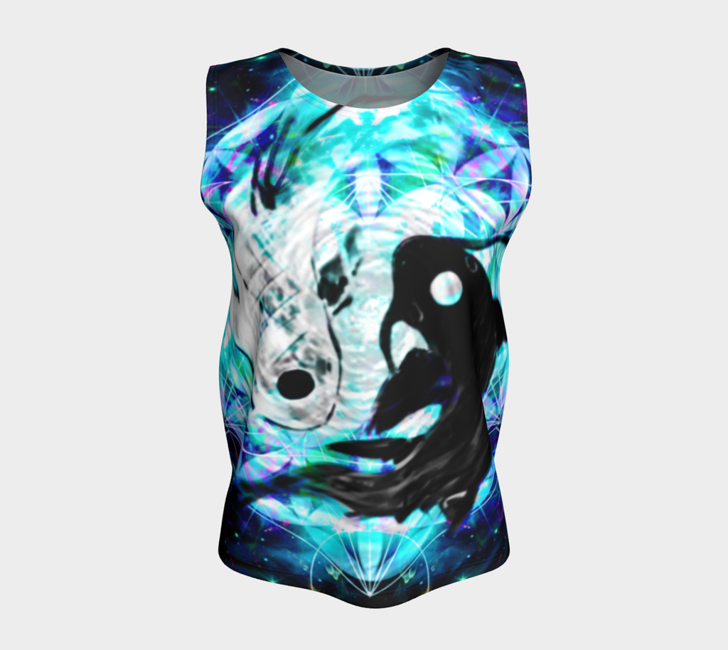 Katerina's Now and Forever Koi Meditations Loose Tank Top