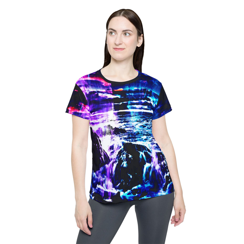 Ad Amorem Amisi Cosmic Falls Dreams Women's Sports Jersey