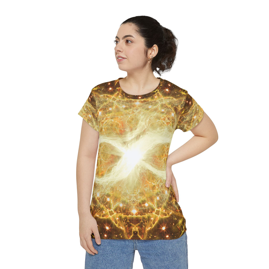 Katerina's Golden Moment Infinity Desires 2022 Women's Short Sleeve Shirt