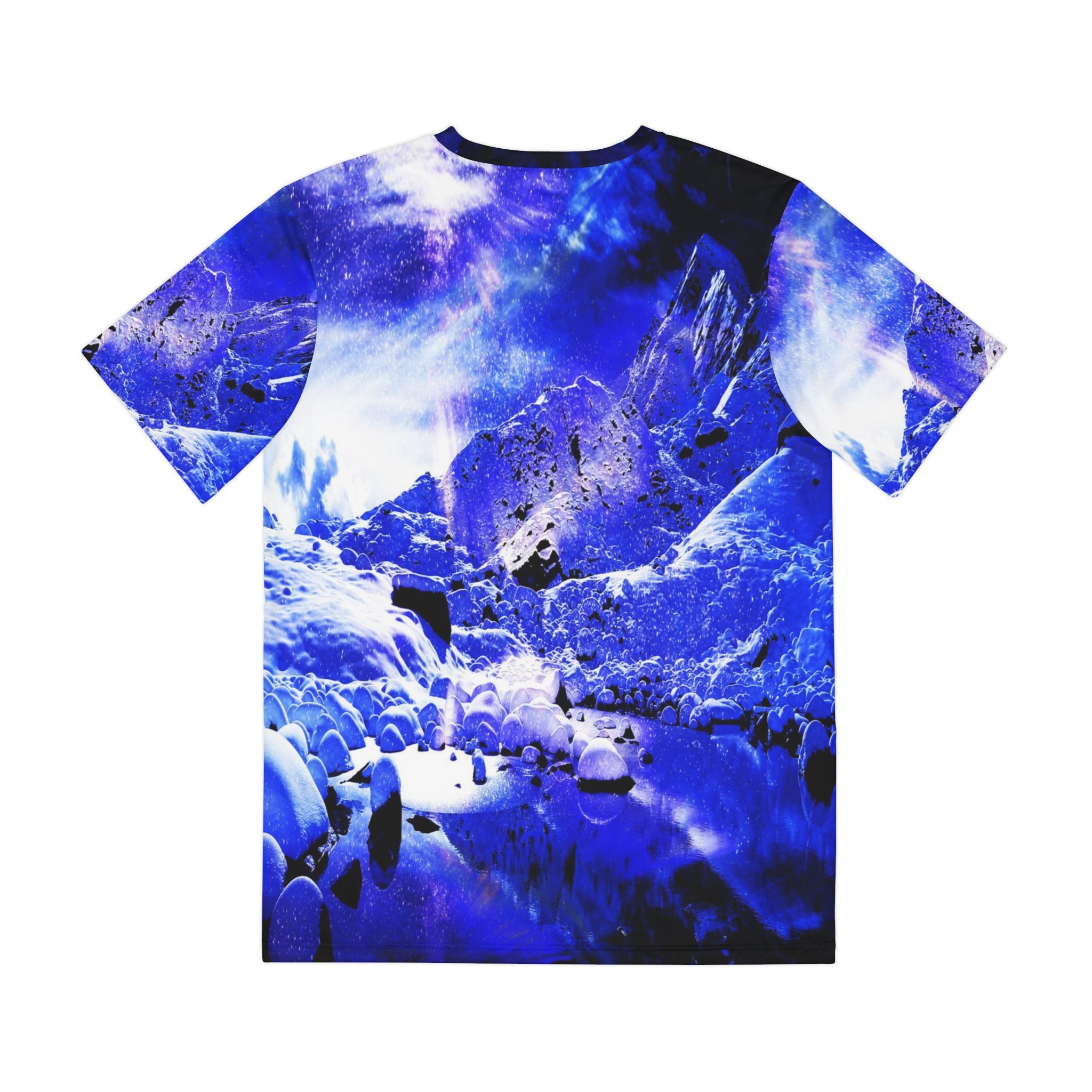 Yule Night Dreams Men's Polyester Tee