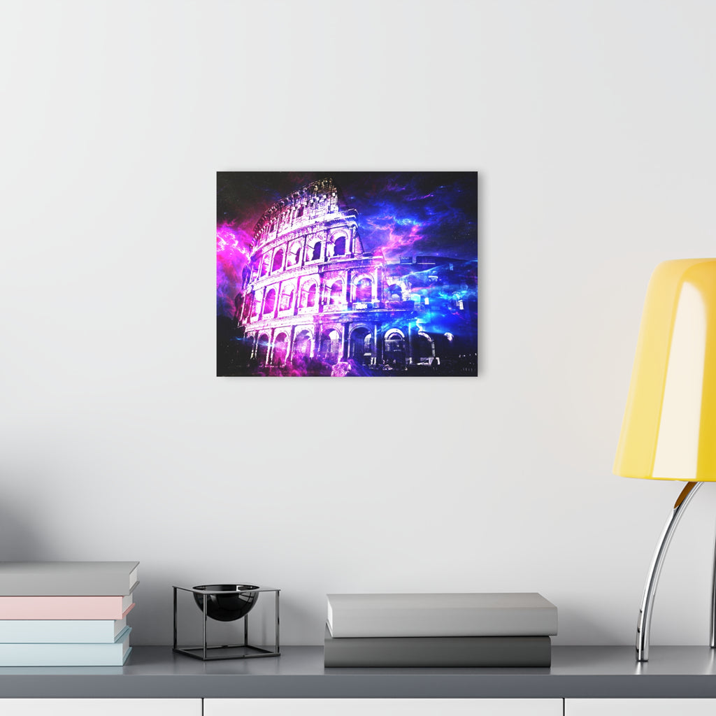 Amethyst Dreams of Roman Patterns Past Acrylic Prints (French Cleat Hanging)