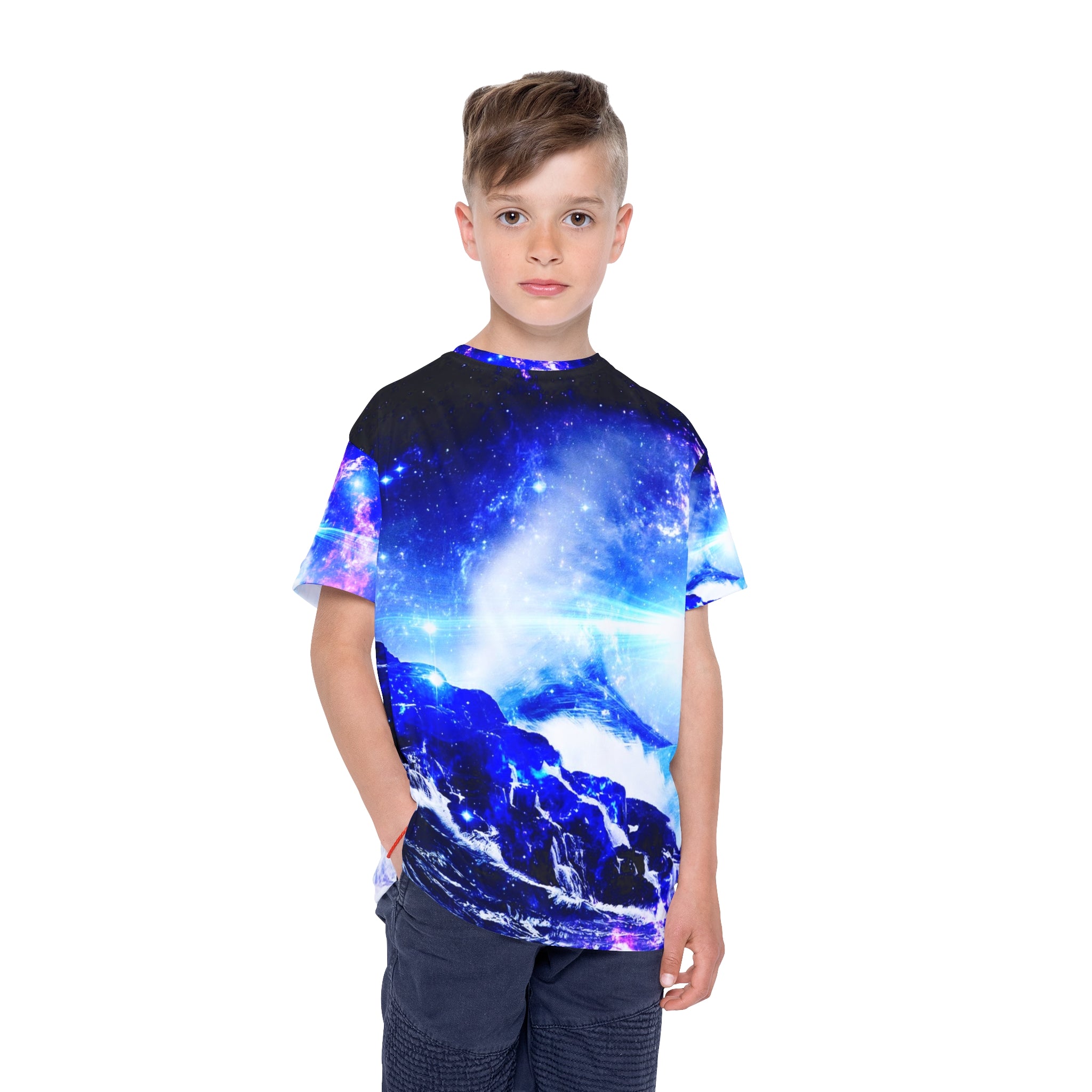 Iridescent Serenity Bay Dreams Kids Sports Jersey