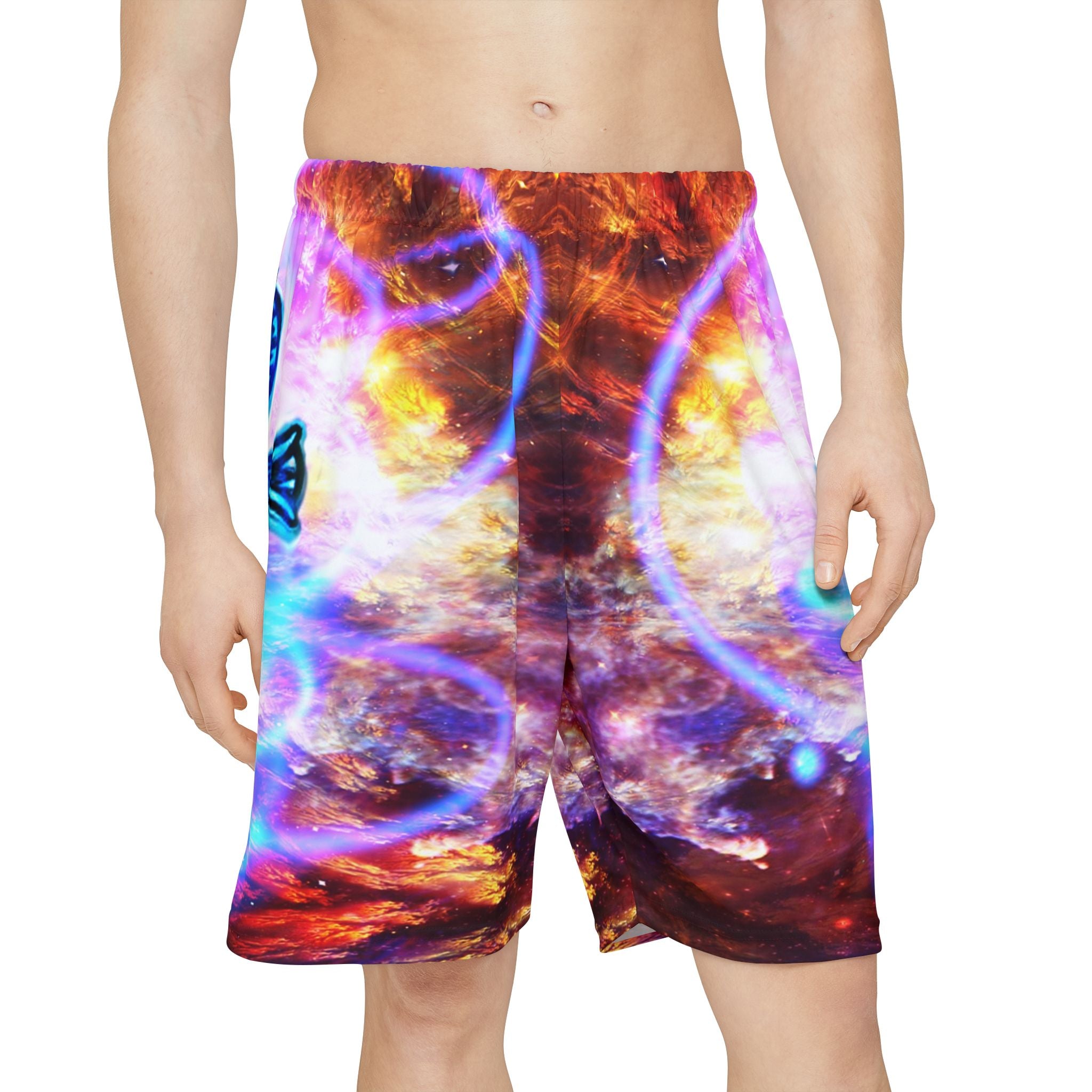 Rise Again Ankh Dreams Men’s Sports Shorts