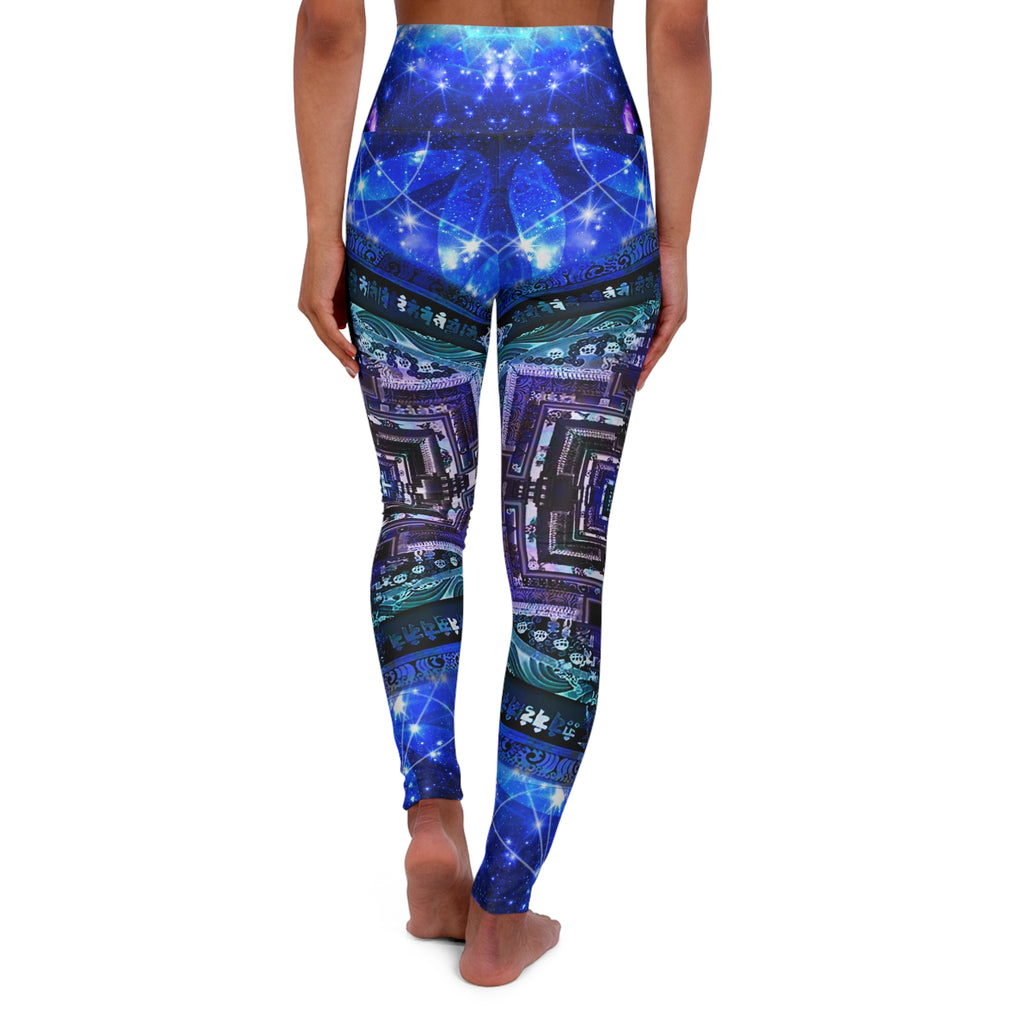Amen Jin's Katerina's Eros & Psyche Wheel of Time Meditations Yoga Leggings