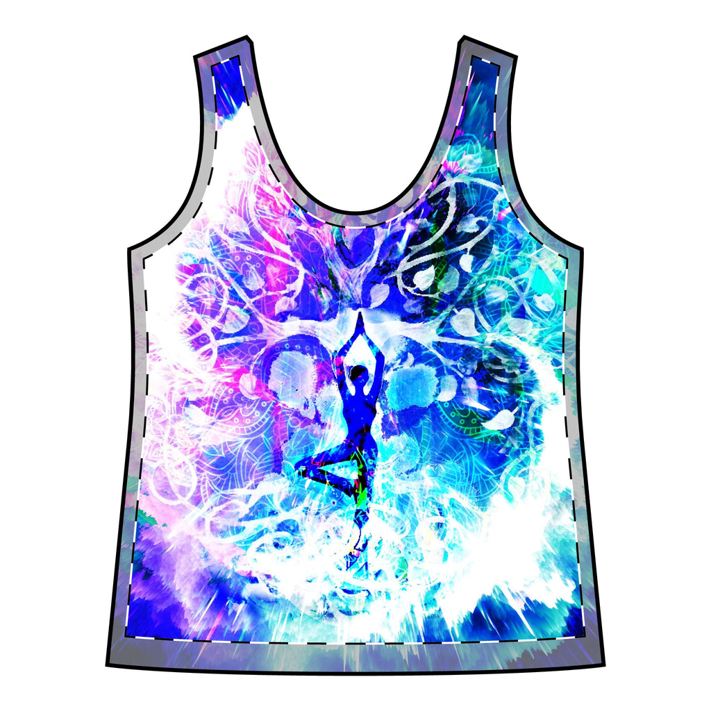 Creation's Namaste Meditations Women's Racerback Tank