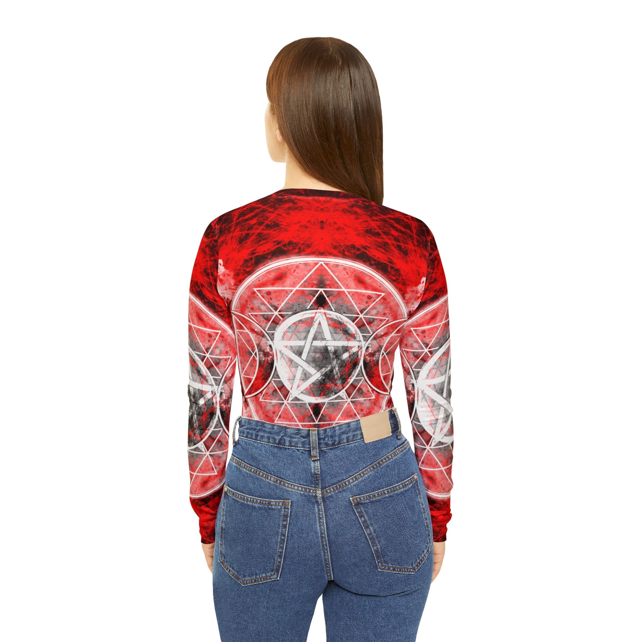 Katerina's Waiting for Hello Triple Goddess Meditations Women's V-neck Shirt