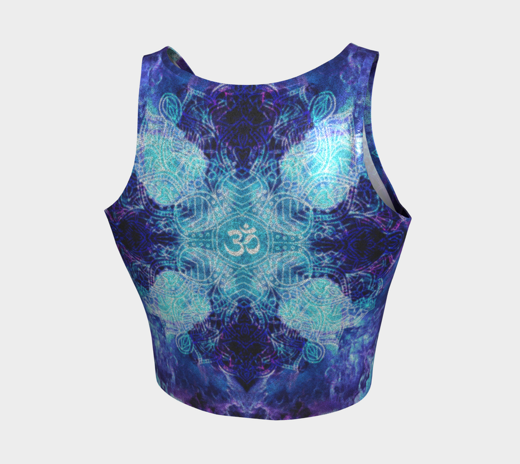 Amen Jin's Dragon's Gate Om Meditations Athletic Crop Top
