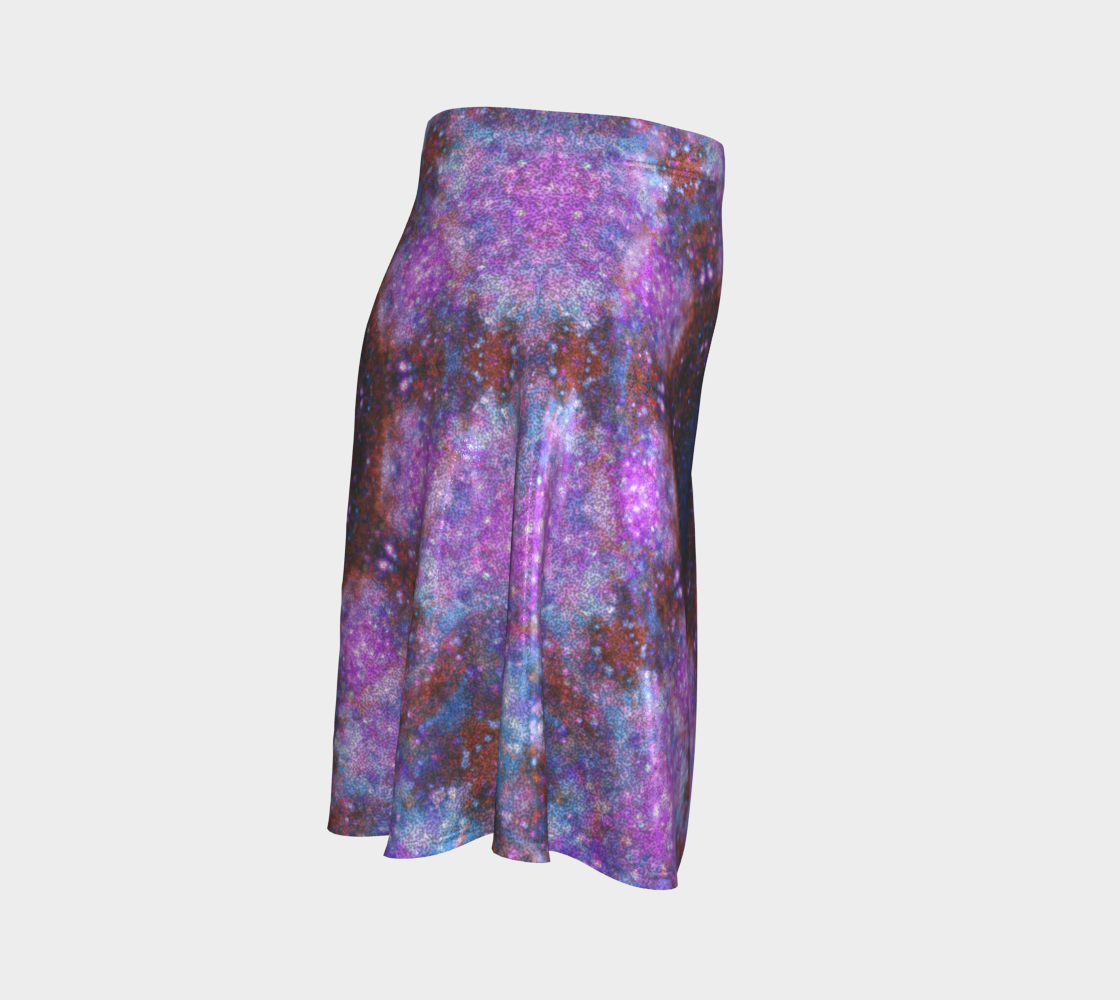 Katerina's Stripped Desires Flare Skirt
