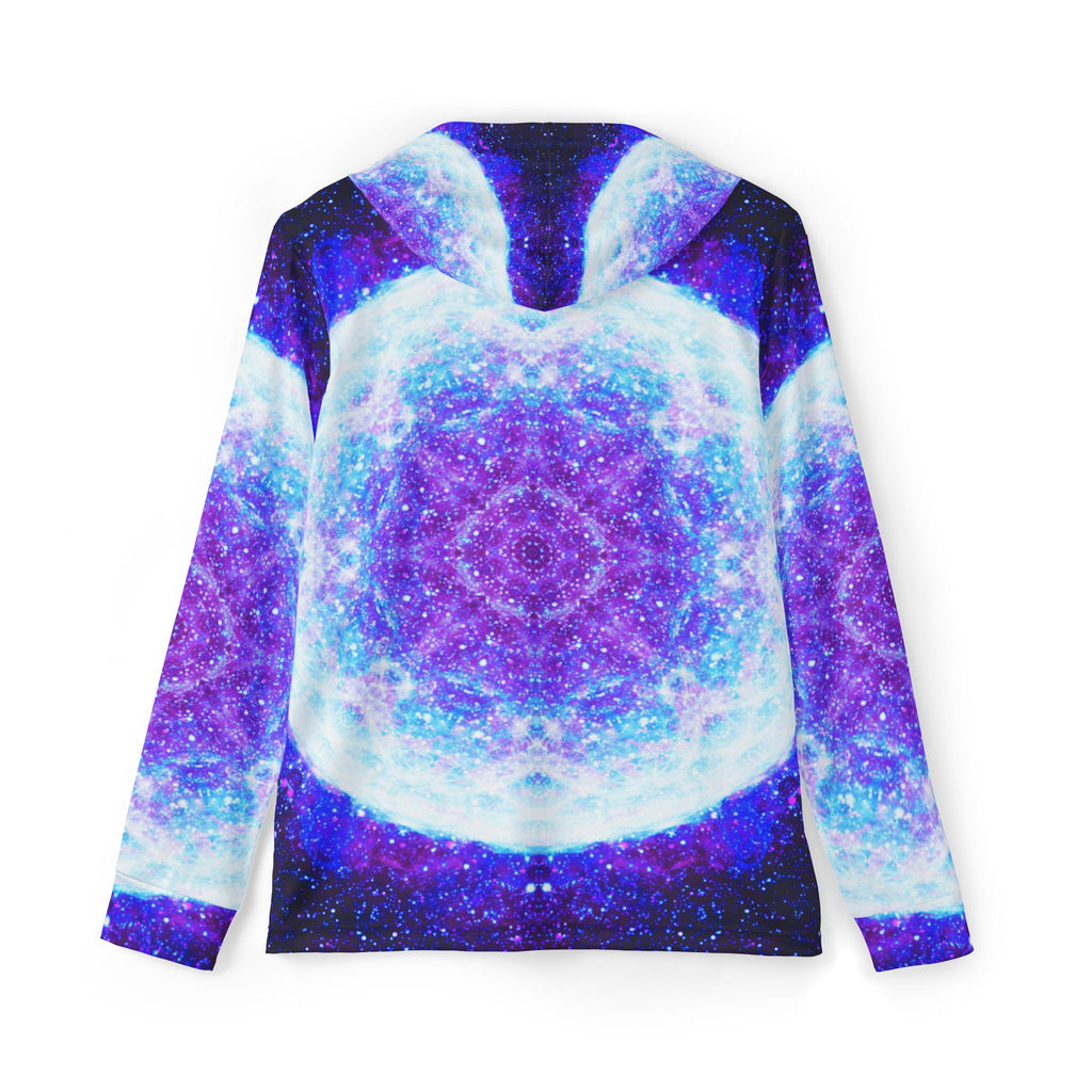 Amen JIn's As the Dark Against My Halo Desires Men's Warmup Hoodie