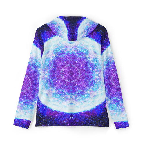 Amen JIn's As the Dark Against My Halo Desires Men's Warmup Hoodie
