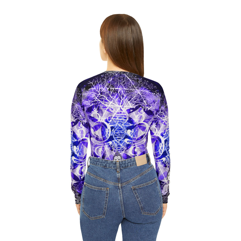 Katerina's We Will Go Home Buddha Meditations Women's Long Sleeve V-neck Shirt