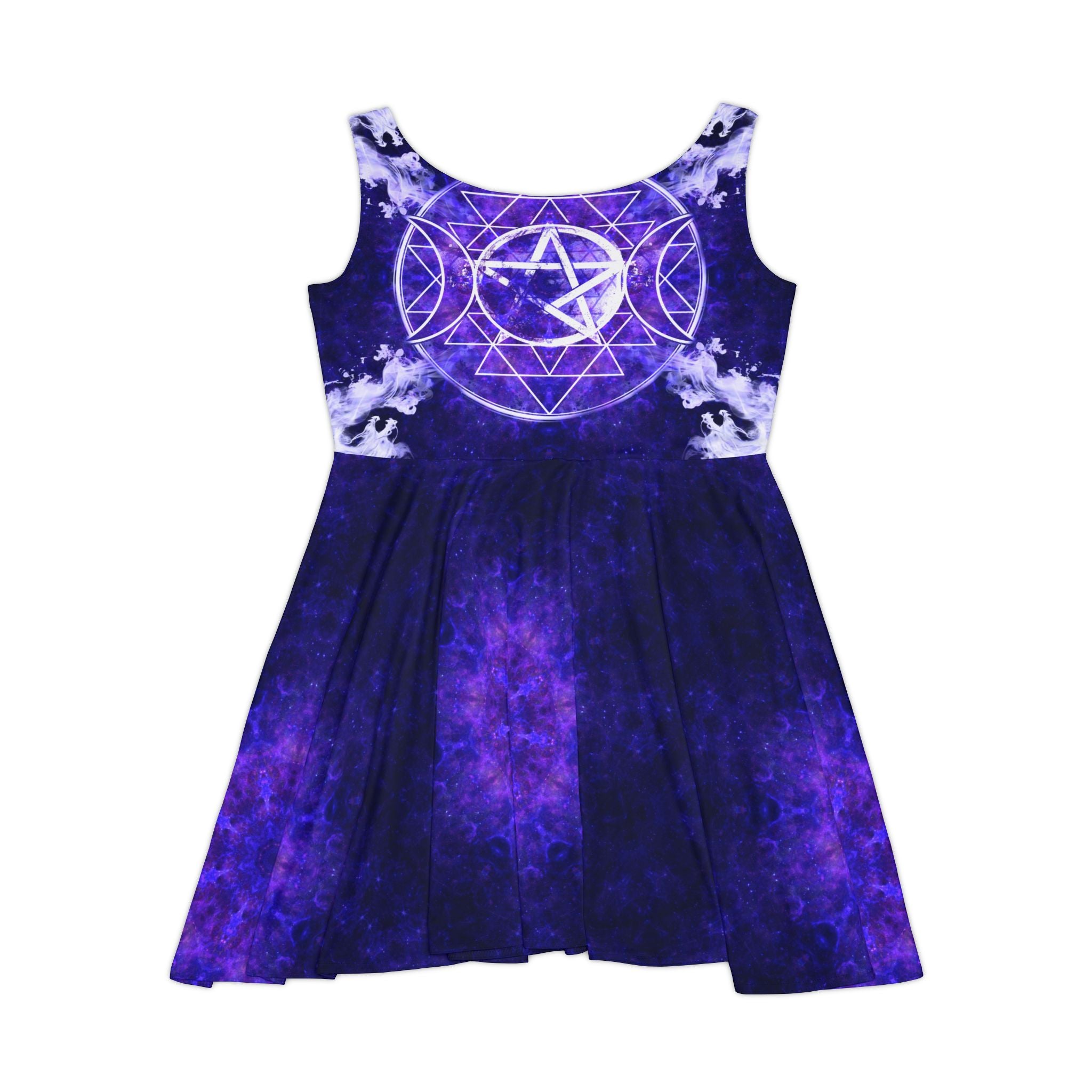 Katerina's Dragon's Eye Triple Goddess Meditations Women's Skater Dress