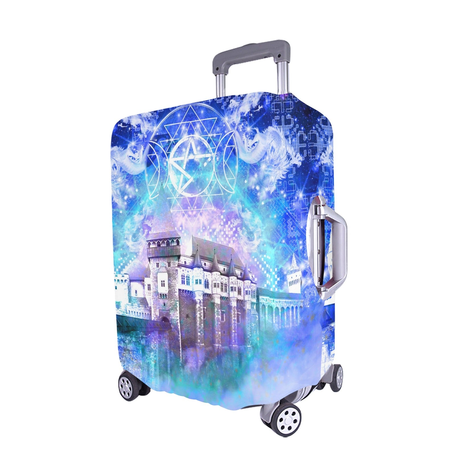Amen Jin's Katerina's Eros & Psyche Dracularian Meditations Luggage Cover 28" x 30" ( Extra Large ) | Ships from USA