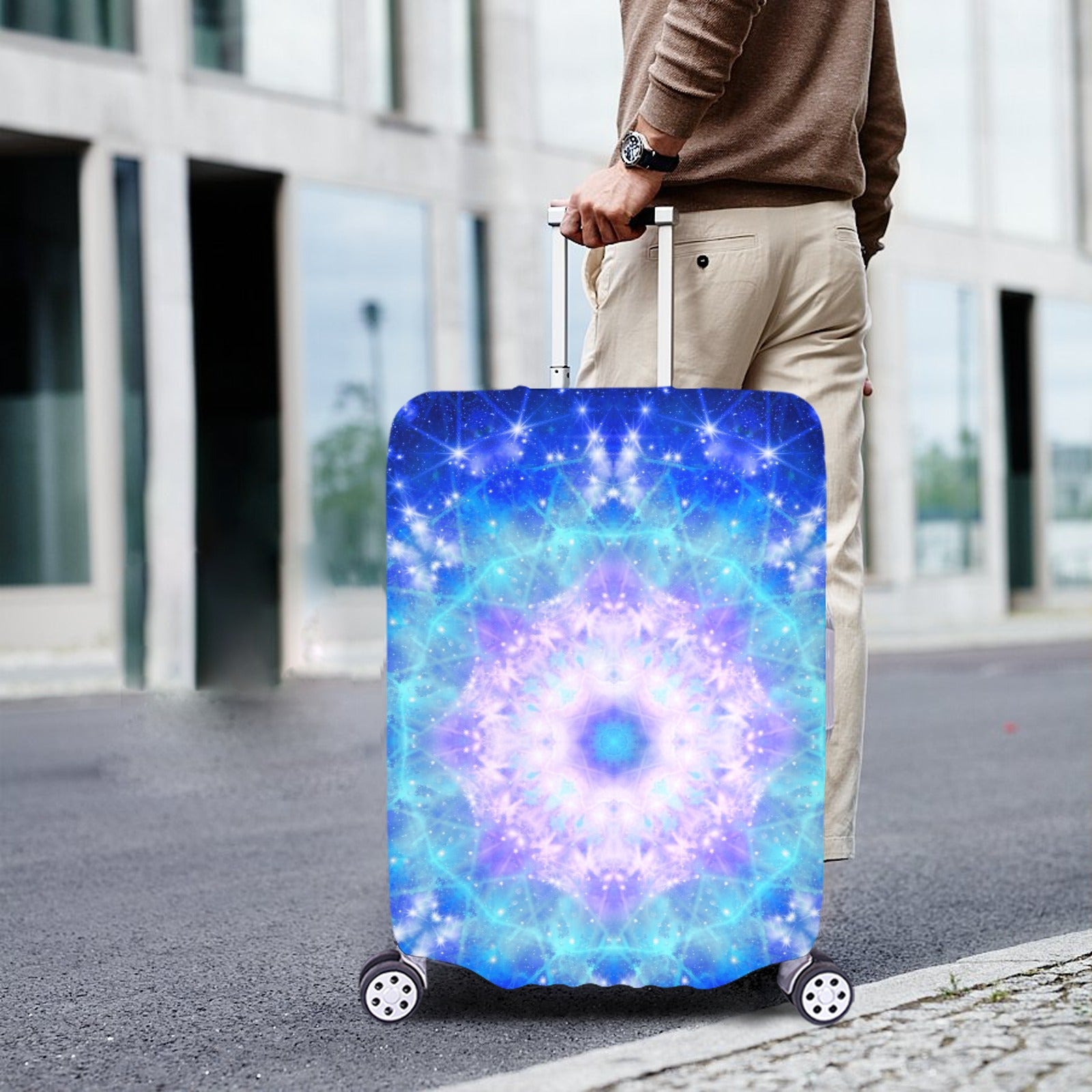 Amen Jin's Katerina's Eros & Psyche Desires Luggage Cover 28" x 30" ( Extra Large ) | Ships from USA