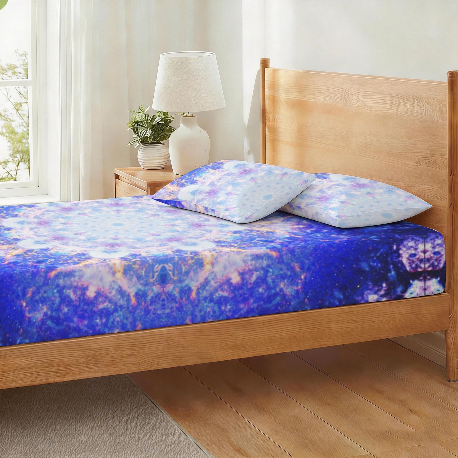 Amen Jin's Katerina's Afterall Desires Twin Bedding Set (Fitted Sheet + Pillowcases) | Ships from USA