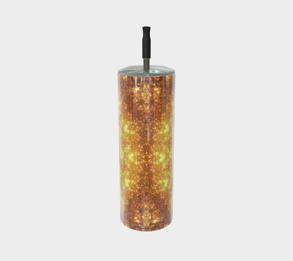 Katerina's Autistic Gold Desires Stainless Steel Tumbler