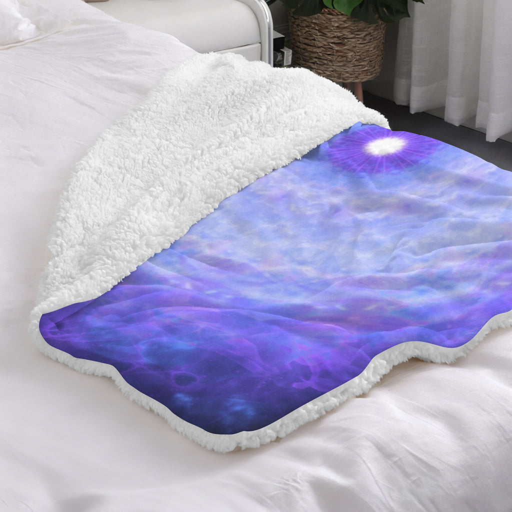 Katerina's Dragon Heart Desires Sherpa Fleece Blanket 30" x 40" | Ships from USA