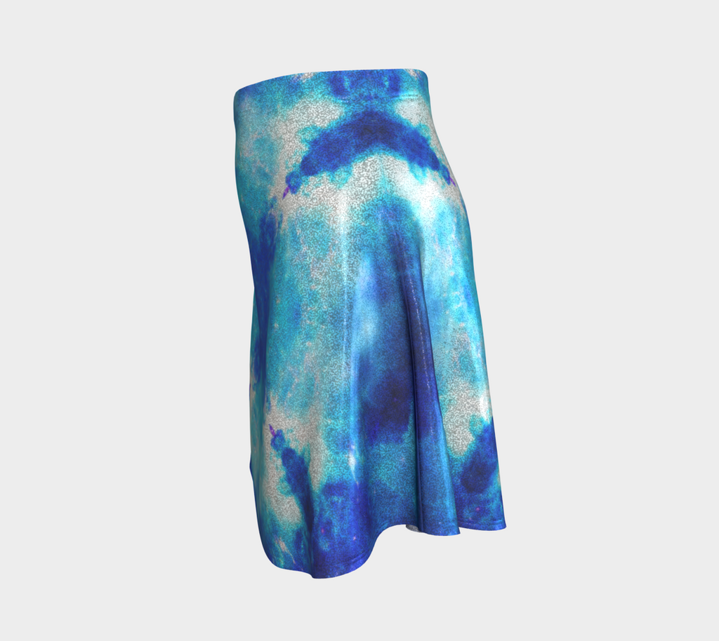Amen Jin's Mandala of Dragon Fire Desires Flared Skirt