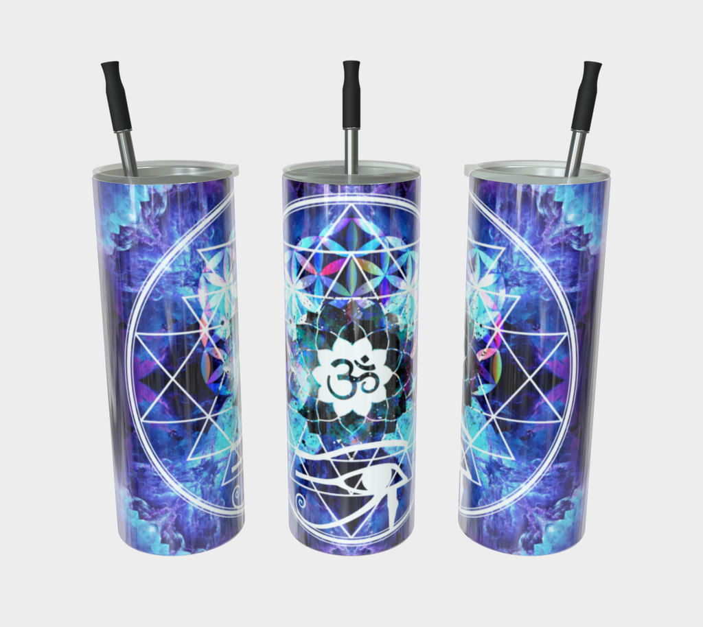 Amen Jin's Dragon's Gate Fairy Om Meditations Stainless Steel Tumbler