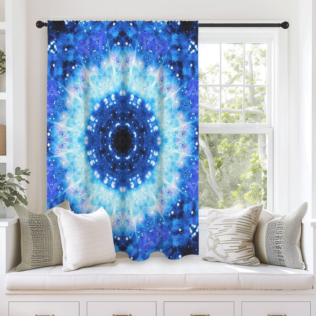 Katerina's Noel Nouvelette Desires Window Curtain 52" x 63" ( 1 Piece ) | Ships from USA