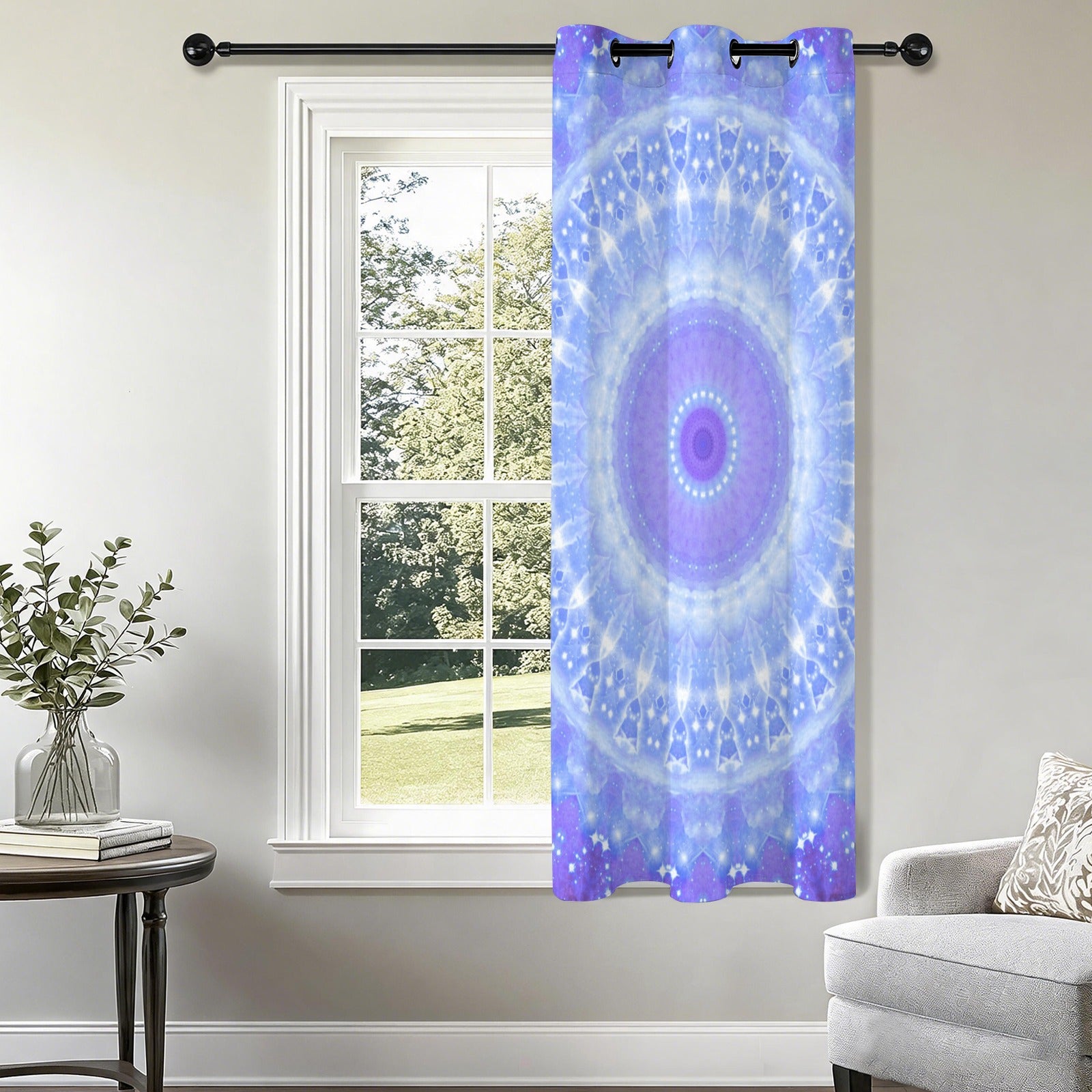 Katerina's Living on a Prayer Desires Grommet Curtain 42" x 63" ( 1 Piece ) | Ships from USA