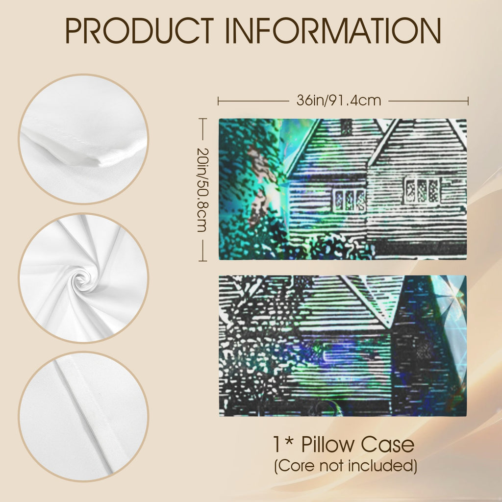 Katerina's Now & Forever Salem Witch Meditations Pillow Case 36" x 20"  | Ships from USA