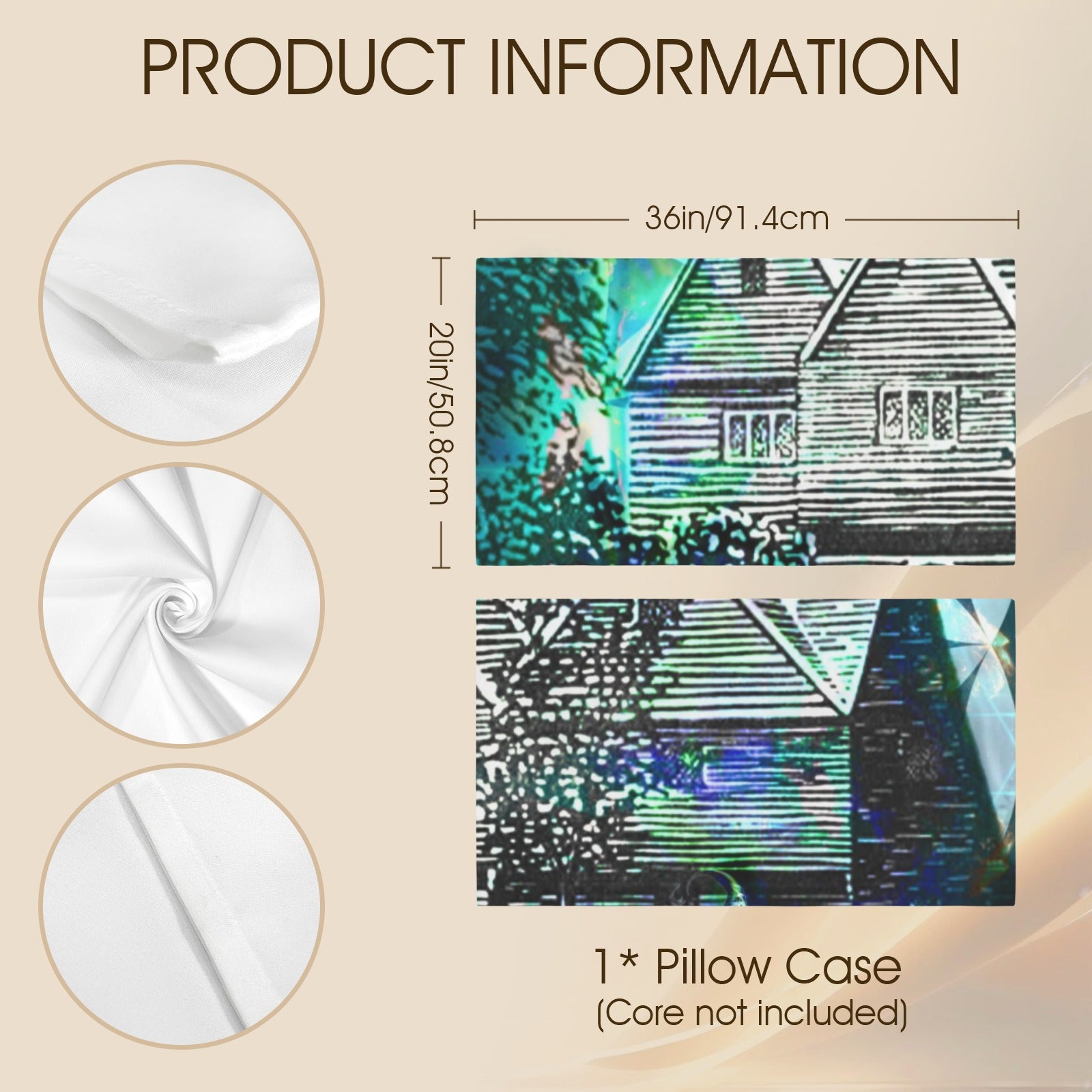 Katerina's Now & Forever Salem Witch Meditations Pillow Case 36" x 20"  | Ships from USA
